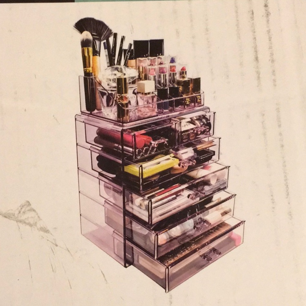 💜NWT💜SORBUS COSMETICS ORGANIZER, PURPLE, SEE DETAILS IN PICTURES